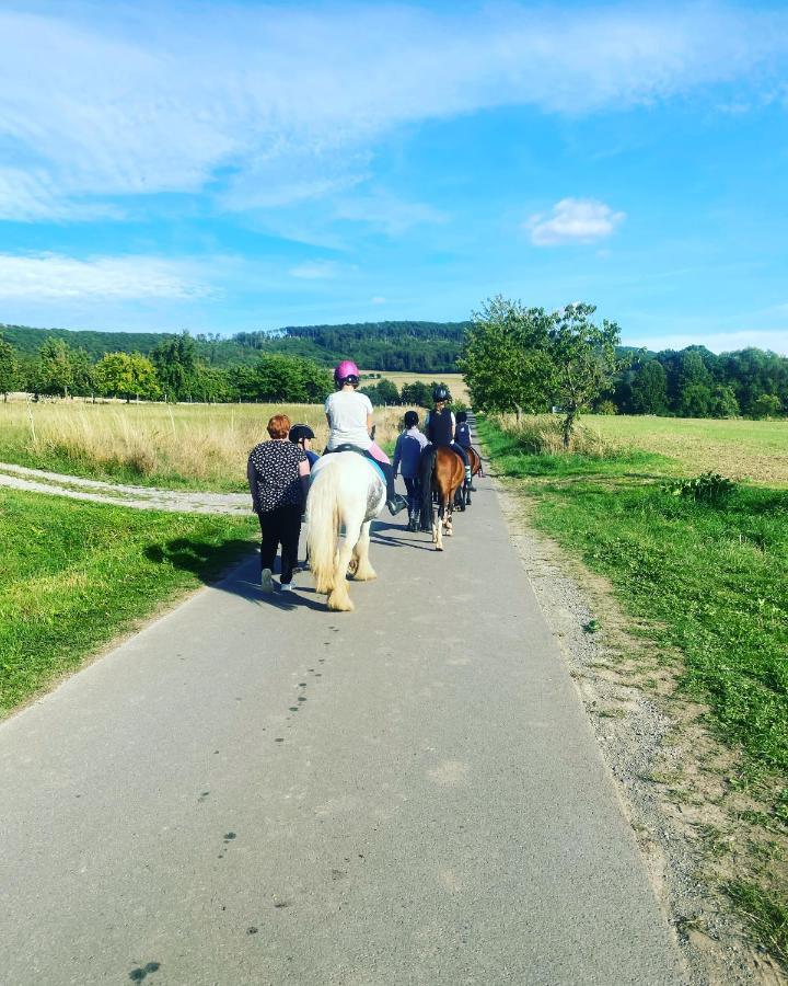 Fewo Im Reit- Und Ponyparadies Roos Halle  Esterno foto